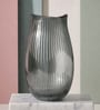 Smokey Elysium Glass Vase