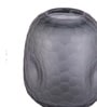 Smokey Frost Glass Vase