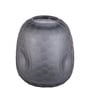 Smokey Frost Glass Vase