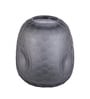 Smokey Frost Glass Vase