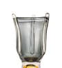 Smokey Horizon Glass Vase