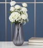 Smokey Quartz Glass Vase