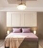 Smoky Lilac 100% Cotton 300TC Solid Set of 2 Pillow Covers (Quilted)