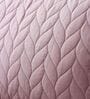 Smoky Lilac 100% Cotton 300TC Solid Superking Bedsheet with 2 Pillow Covers (Quilted)