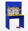 Smooth Sail Mickey Kids Study Table in Blue Colour with Cabinet Storage