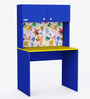 Smooth Sail Mickey Kids Study Table in Blue Colour with Cabinet Storage