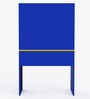 Smooth Sail Mickey Kids Study Table in Blue Colour with Cabinet Storage