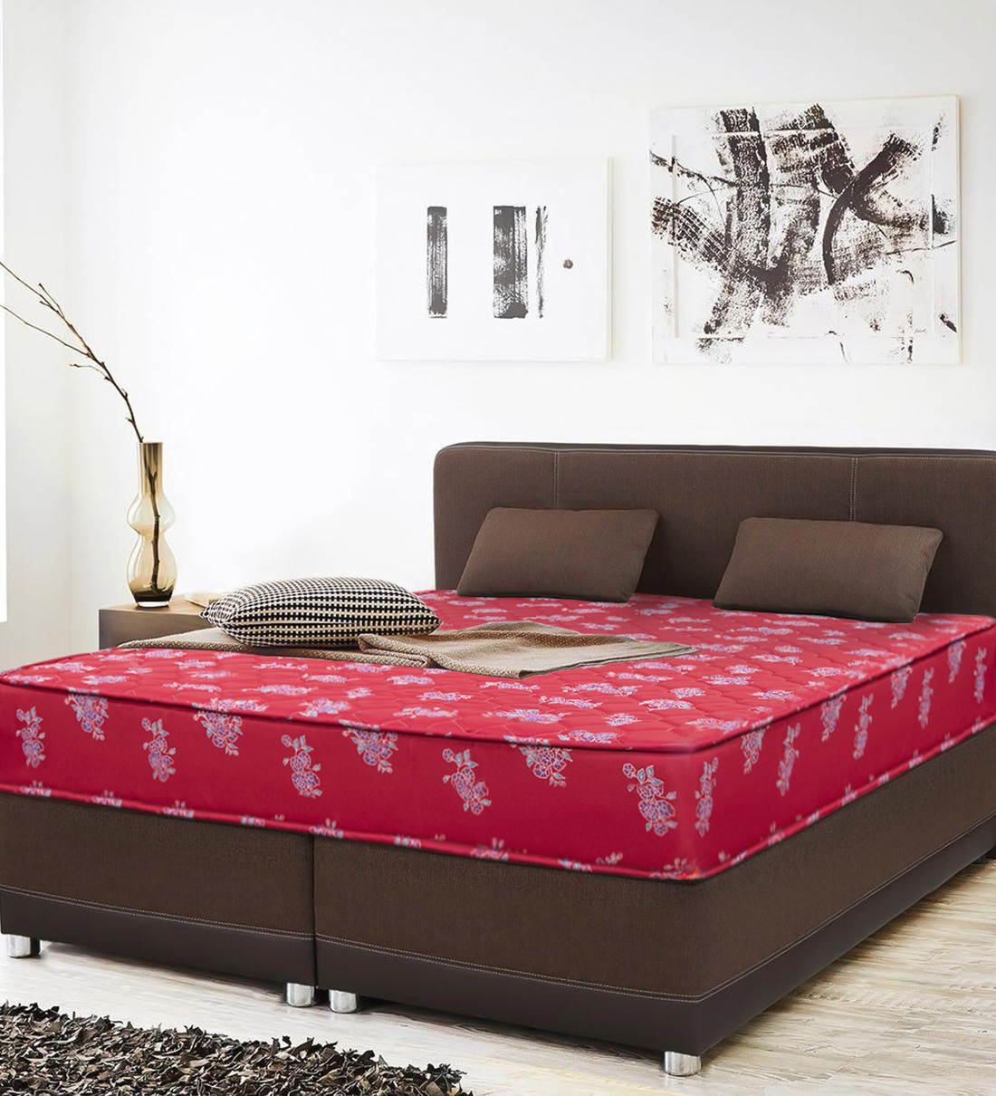 kurlon double cot bed