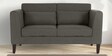 Snooze Fabric 2 Seater Sofa in Ash Grey Colour