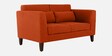 Snooze Fabric 2 Seater Sofa in Terracotta Colour