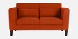 Snooze Fabric 2 Seater Sofa in Terracotta Colour