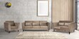 Snooze Fabric Sofa Set In Mocha Brown Colour With 3+2+1 Combination