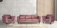 Snooze Fabric Sofa Set In Rose Brown Colour With 3+1+1 Combination