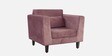 Snooze Fabric Sofa Set In Rose Brown Colour With 3+1+1 Combination