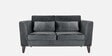 Snooze Velvet 2 Seater Sofa in Space Grey Colour