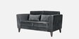 Snooze Velvet 2 Seater Sofa in Space Grey Colour