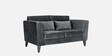 Snooze Velvet 2 Seater Sofa in Space Grey Colour