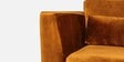Snooze Velvet RHS Sectional Sofa in Amber Colour