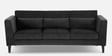 Snoozepro Fabric 3 Seater Sofa in Smoke Grey Colour