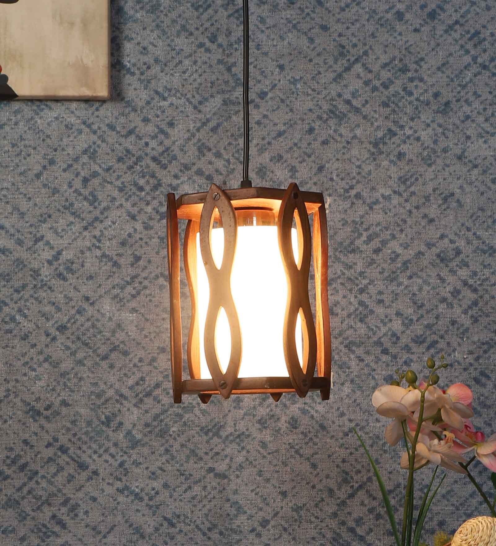 Snake Gold Iron Hanging Light