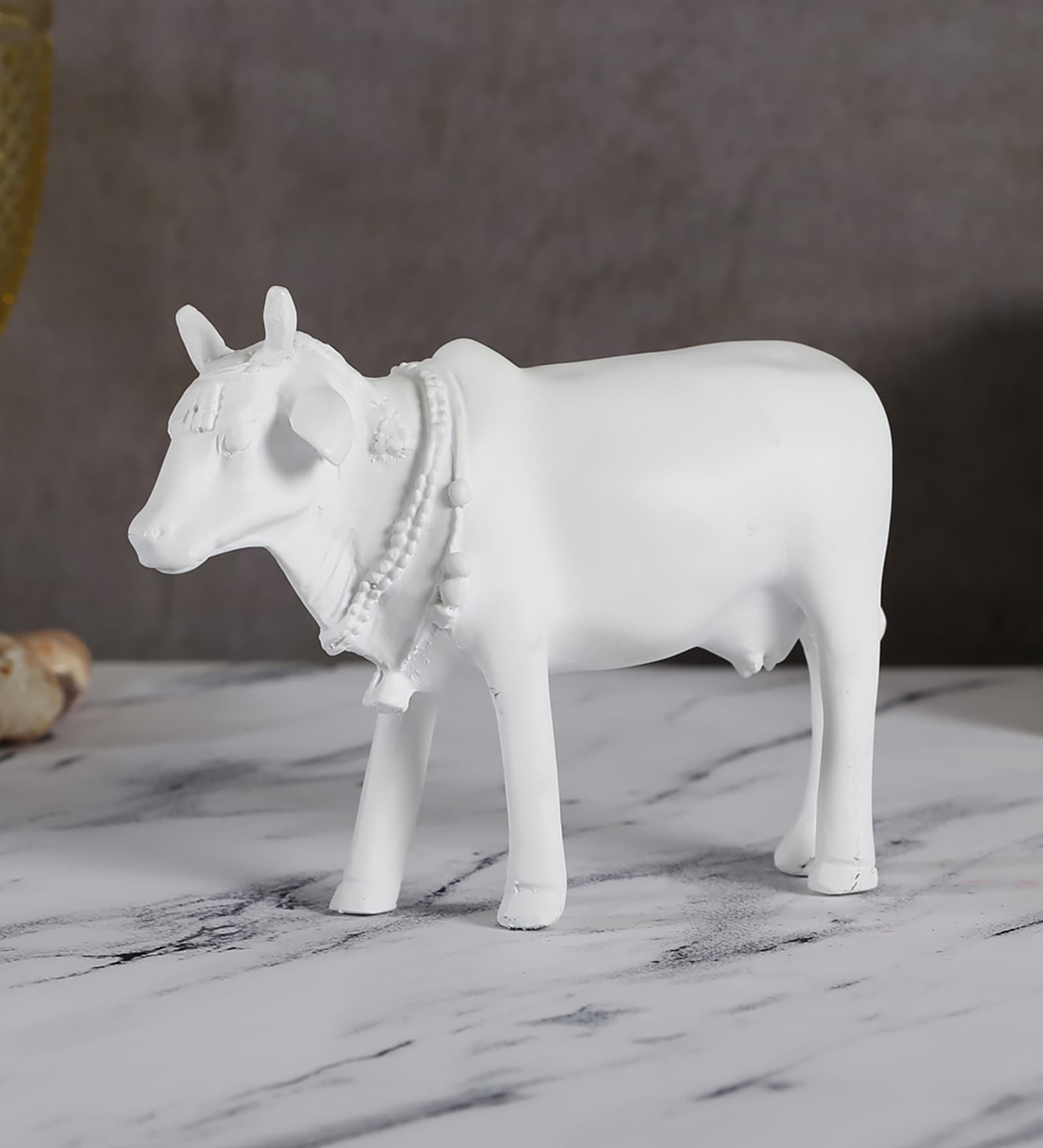 Buy Snow White Cow Polyresin Animal Figurine by India Circus by Krsnaa Mehta at 5 OFF by India