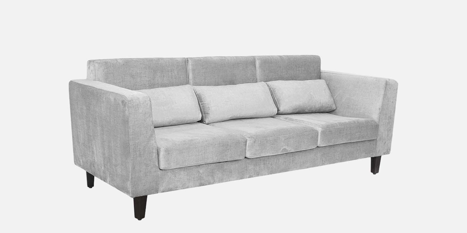 Buy Snooze Fabric Sofa Set In White Colour With 3+2+1 Combination at 30