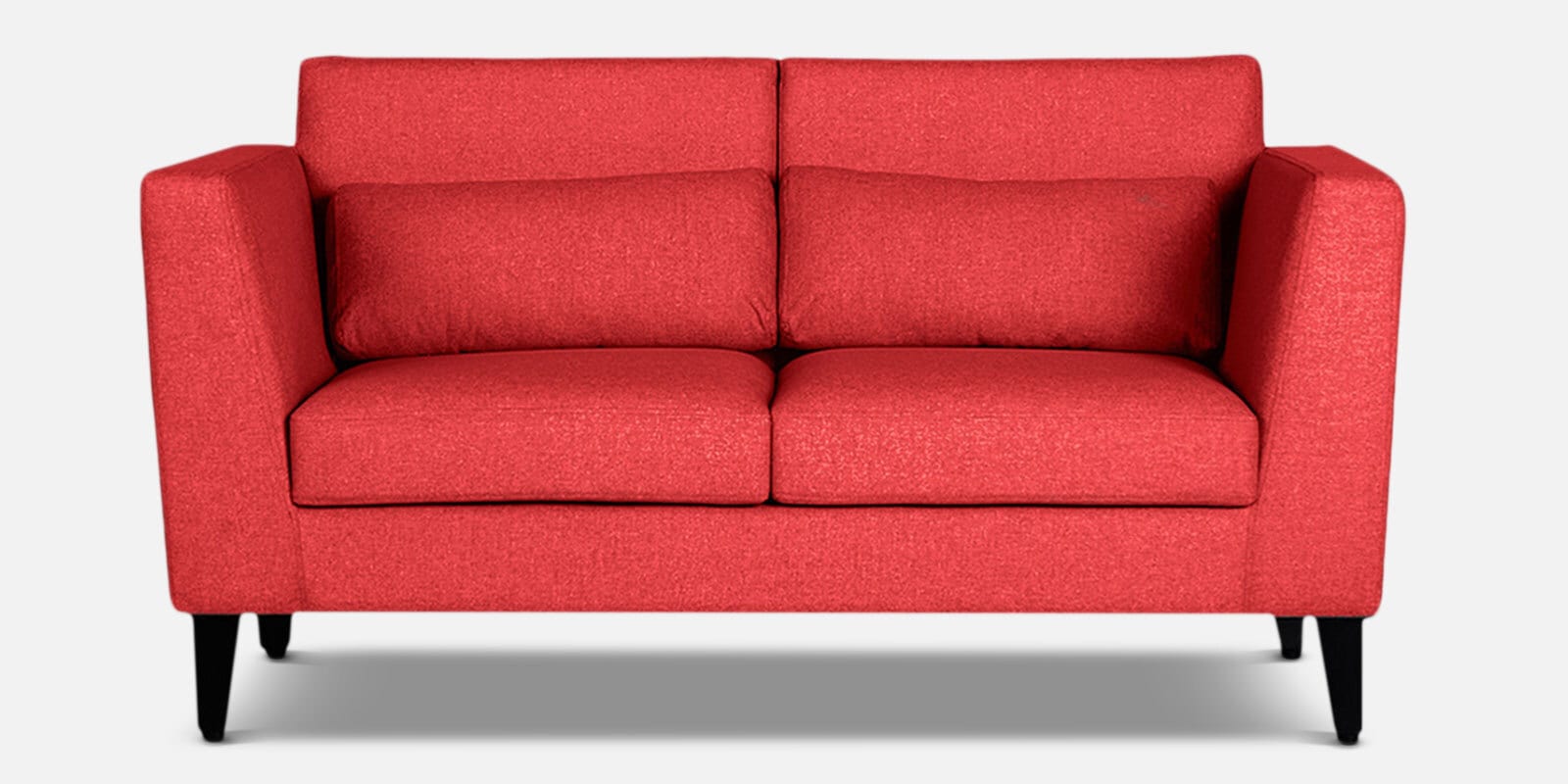 Buy Snoozepro Fabric 2 Seater Sofa in Omega Red Colour by Wakefit