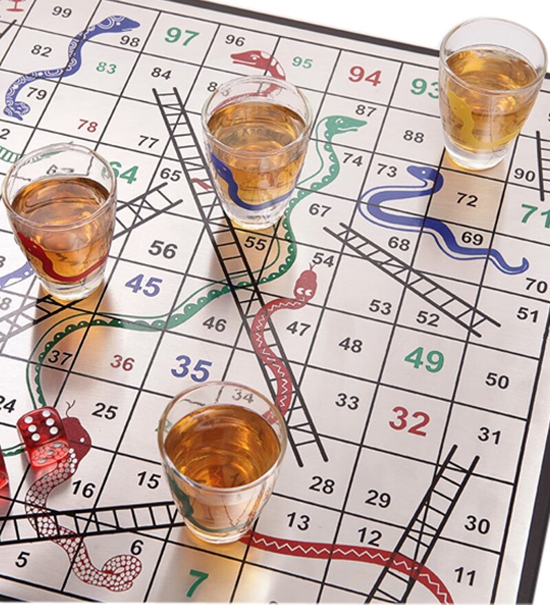 Buy SNAKES AND LADDERS DRINKING GAME Online Board Games Board Games