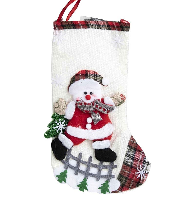 Buy Snowman Christmas Hanging Stocking by Market99 Online Christmas Decorations Festive