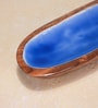 Snack Attack Acacia Wood Serving Plate with Enamel