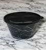 Snack Bowl With Lid Plastic 460 ml (Black)