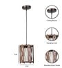 Snake Gold Iron Hanging Light