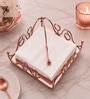 Rose Gold Snake Tissue Holder