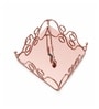Rose Gold Snake Tissue Holder