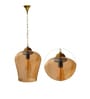 Triad Snead Orange Glass Hanging Light
