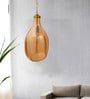 Triad Snead Orange Glass Hanging Light