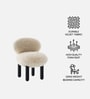 Sneuglo Plush Lounge Chair In Cream Colour