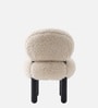 Sneuglo Plush Lounge Chair In Cream Colour