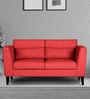 Wakefit Snoozepro Fabric 2 Seater Sofa in Omega Red Colour