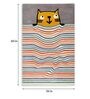 Multicolor Character Wool 3 ft x 5 ft Kids Carpet