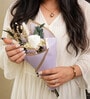 White Snow Petal Bouquet