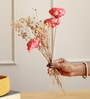 Snow White Vase With Harmony Bunch