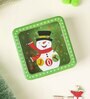 Snowman Print Cookie Gift Tin Box