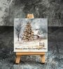 Snowy Scene Mini Canvas Frame