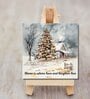 Snowy Scene Mini Canvas Frame