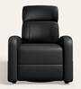 Snug Leatherette 1 Seater Recliner In Black Colour