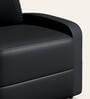 Snug Leatherette 1 Seater Recliner In Black Colour