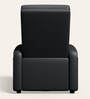 Snug Leatherette 1 Seater Recliner In Black Colour