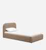 Snuggle Boucle Kids Twin Bed With Hydraulic Storage In Beige Colour