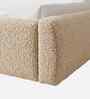 Snuggle Boucle Kids Twin Bed With Hydraulic Storage In Cream Colour